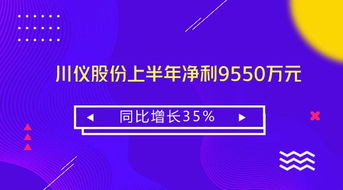 川儀股份上半年業(yè)績穩(wěn)健增長 凈利同比增35%至9550萬元，技術(shù)咨詢業(yè)務(wù)成為新亮點(diǎn)